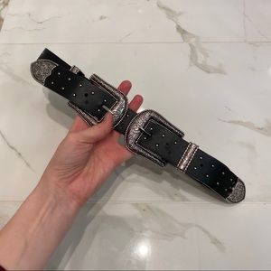 Top shop western buckle belt